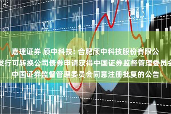 嘉理证券 颀中科技: 合肥颀中科技股份有限公司关于向不特定对象发行可转换公司债券申请获得中国证券监督管理委员会同意注册批复的公告